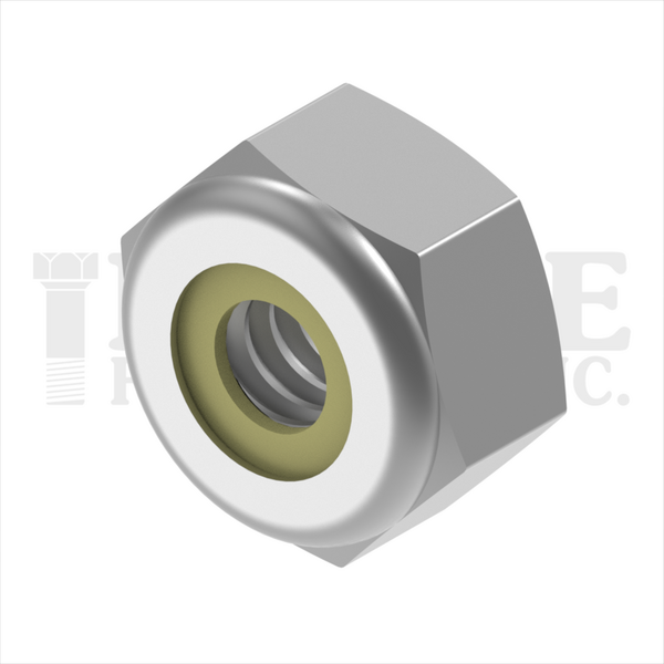 312008CAL 8-32   NYLON INSERT LOCKNUT ALUMINUM